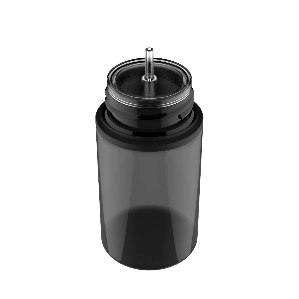 Chubby Gorilla Bottles - 75ml PET Black Bottle with CRC & Tamper Black Cap - Image 2
