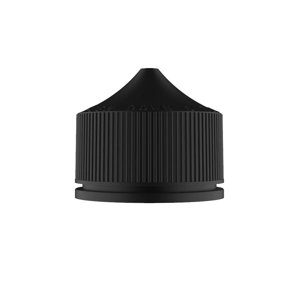 Chubby Gorilla Bottles - 75ml PET Black Bottle with CRC & Tamper Black Cap - Image 4